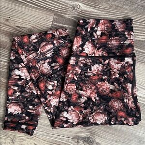 Lululemon Wunder Under Hi-Rise Tight *Nulux Peony Multi Size 10